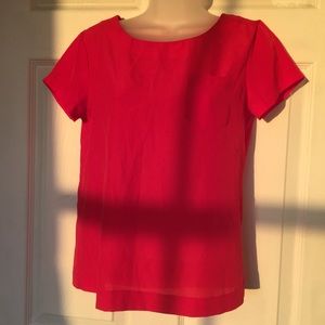 Jcrew crepe pocket shirt